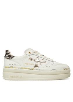 Premiata Sneakersy Micol 7441 Écru ze sklepu MODIVO w kategorii Buty sportowe damskie - zdjęcie 183593430