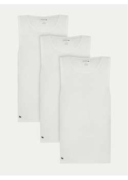 Lacoste Komplet 3 tank topów TH9009 Biały Regular Fit ze sklepu MODIVO w kategorii T-shirty męskie - zdjęcie 183593443