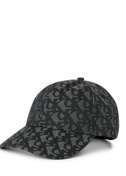 Calvin Klein Czapka męska Mężczyźni czarny wzorzysty ze sklepu vangraaf w kategorii Czapki z daszkiem męskie - zdjęcie 183595101