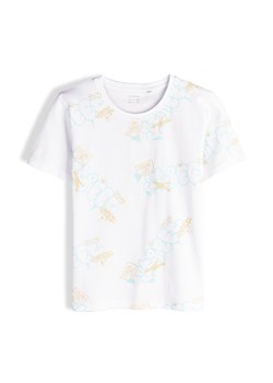 GATE Bawełniana koszulka z nadrukiem 8Y ze sklepu gateshop w kategorii T-shirty chłopięce - zdjęcie 183595120