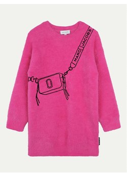 Marc Jacobs Sukienka dzianinowa W60386 D Różowy Regular Fit ze sklepu MODIVO w kategorii Sukienki dziewczęce - zdjęcie 183595732