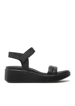ECCO Sandały Flowt Wedge Lx W 27330351052 Czarny ze sklepu MODIVO w kategorii Sandały damskie - zdjęcie 183596470