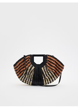 Reserved - Pleciona torebka koszyk - wielobarwny ze sklepu Reserved w kategorii Torby Shopper bag - zdjęcie 183596581