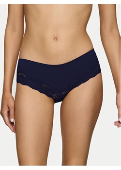 Triumph Bokserki Lovely Micro Hipster 10182555 Granatowy ze sklepu MODIVO w kategorii Majtki damskie - zdjęcie 183597523