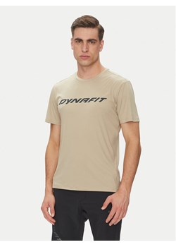 Dynafit Koszulka techniczna Traverse 2 08-0000070670 Beżowy Regular Fit ze sklepu MODIVO w kategorii T-shirty męskie - zdjęcie 183597562