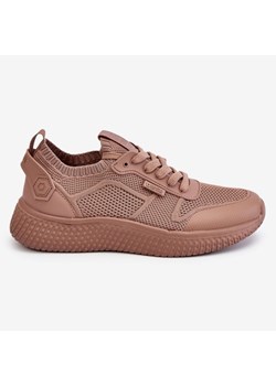 Sneakersy damskie półbuty memory foam Big Star LL274416 beżowe beżowy - id: 225653 - marki BIG STAR - 183597980 Sneakersy damskie półbuty memory foam Big Star LL274416 beżowe beżowy ze sklepu ButyModne.pl w kategorii Buty sportowe damskie - zdjęcie 183597980
