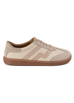 Buty barefoot damskie skórzane Olivier Eliza beżowe beżowy ze sklepu ButyModne.pl w kategorii Półbuty damskie - zdjęcie 183597993
