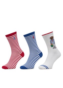 Zestaw 3 par wysokich skarpet damskich Polo Ralph Lauren 455972027001 Beżowy - id: 0000305020253 - marki Polo Ralph Lauren - 183599533 Zestaw 3 par wysokich skarpet damskich Polo Ralph Lauren 455972027001 Beżowy ze sklepu eobuwie.pl w kategorii Skarpetki damskie - zdjęcie 183599533