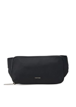 Saszetka nerka Calvin Klein Business Tech Waistbag K50K512903 Czarny ze sklepu eobuwie.pl w kategorii Torby męskie - zdjęcie 183600331