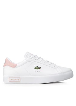 Sneakersy Lacoste Powercourt 0721 1 Suj 7-41SUJ00141Y9 Biały - id: 0000209437140 - marki Lacoste - 183600402 Sneakersy Lacoste Powercourt 0721 1 Suj 7-41SUJ00141Y9 Biały ze sklepu eobuwie.pl w kategorii Trampki dziecięce - zdjęcie 183600402
