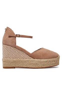 Espadryle BOSS Madeira Wedge Sdcveb 50516717 Brązowy ze sklepu eobuwie.pl w kategorii Espadryle damskie - zdjęcie 183600403