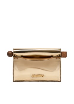 Torebka JACQUEMUS La Petite Pochette Rond C 24H241BA392-3134 Złoty ze sklepu eobuwie.pl w kategorii Kopertówki - zdjęcie 183600410