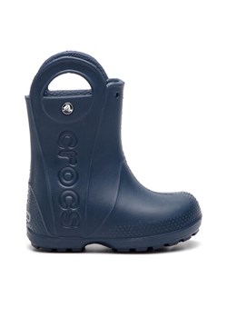 Kalosze Crocs Handle It Rain Boot Kids 12803 Granatowy ze sklepu eobuwie.pl w kategorii Kalosze dziecięce - zdjęcie 183600442