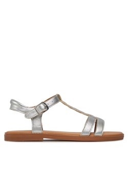 Sandały Geox J Sandal Karly Girl J4535H 0NFQD C1007 D Srebrny ze sklepu eobuwie.pl w kategorii Sandały dziecięce - zdjęcie 183600444