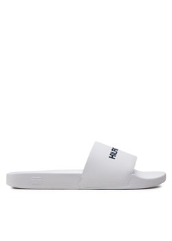 Tommy Hilfiger Klapki Hilfiger 85 Pool Slide FM0FM05021 Biały ze sklepu MODIVO w kategorii Klapki męskie - zdjęcie 183601132