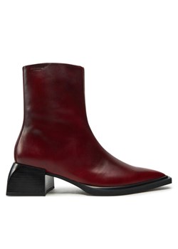 Botki Vagabond Shoemakers Vivian 5453-018-47 Czerwony ze sklepu eobuwie.pl w kategorii Botki - zdjęcie 183602061