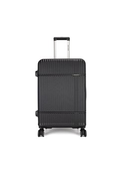 Walizka średnia Gino Rossi GIN-WAL-002-CCC-M Czarny ze sklepu eobuwie.pl w kategorii Walizki - zdjęcie 183602774