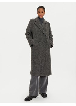 Weekend Max Mara Płaszcz wełniany Corinto 2425016042 Szary Regular Fit ze sklepu MODIVO w kategorii Płaszcze damskie - zdjęcie 183602953