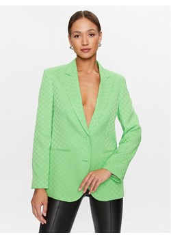 KARL LAGERFELD Marynarka 231W1404 Zielony Regular Fit ze sklepu MODIVO w kategorii Marynarki damskie - zdjęcie 183603023