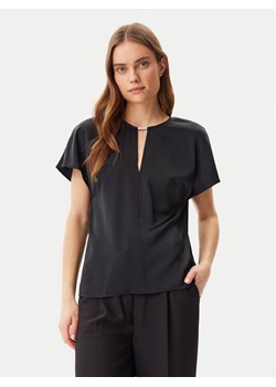 Calvin Klein Bluzka K20K208191 Czarny Regular Fit ze sklepu MODIVO w kategorii Bluzki damskie - zdjęcie 183603891