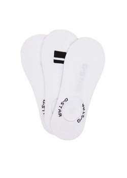 Skarpety G-Star Raw AS_G-STAR_S_020_SS25 (3-PACK) Biały ze sklepu eobuwie.pl w kategorii Skarpetki damskie - zdjęcie 183604253