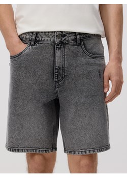 Reserved - Jeansowe szorty loose fit - jasnoszary ze sklepu Reserved w kategorii Spodenki męskie - zdjęcie 183605350