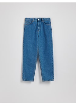 Reserved - Jeansy mom fit - granatowy - id: YS055-59J - marki Reserved - 183605761 Reserved - Jeansy mom fit - granatowy ze sklepu Reserved w kategorii Jeansy damskie - zdjęcie 183605761
