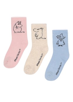 Skarpety Moomin ACCCS-AW24-209MMN (3-pack) Kolorowy ze sklepu eobuwie.pl w kategorii Skarpetki dziecięce - zdjęcie 183606620