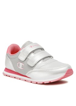 Sneakersy Champion Champ Evolve G Ps S32525-EM007 Srebrny ze sklepu eobuwie.pl w kategorii Buty sportowe dziecięce - zdjęcie 183606681
