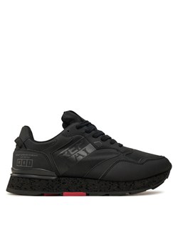 Sneakersy REPLAY Arthur Street Lace-Up Sneakers GMS68.000.C0089S Czarny ze sklepu eobuwie.pl w kategorii Buty sportowe męskie - zdjęcie 183606691