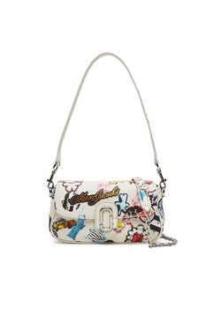 Torebka Marc Jacobs The Sticker Clover Shoulder Bag 2S5HSH027H02 Biały ze sklepu eobuwie.pl w kategorii Listonoszki - zdjęcie 183606784