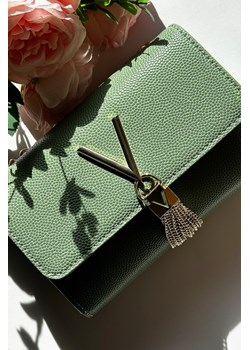 VALENTINO Mała zielona kopertówka Divina Pochette ze sklepu outfit.pl w kategorii Kopertówki - zdjęcie 183608840