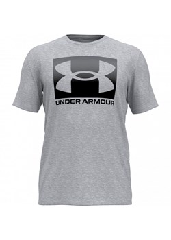 Męski t-shirt z nadrukiem Under Armour UA M Boxed Sports Updated Ss - szary ze sklepu Sportstylestory.com w kategorii T-shirty męskie - zdjęcie 183608922