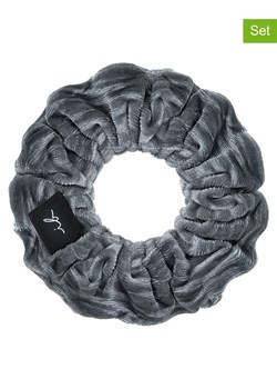 Invisibobble Gumki (2 szt.) &quot;Sprunchie Extra Care&quot; w kolorze szarym ze sklepu Limango Polska w kategorii Ozdoby do włosów dziewczęce - zdjęcie 183609694