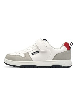 s.Oliver Sneakersy w kolorze biało-szarobrązowym ze sklepu Limango Polska w kategorii Buty sportowe damskie - zdjęcie 183610532