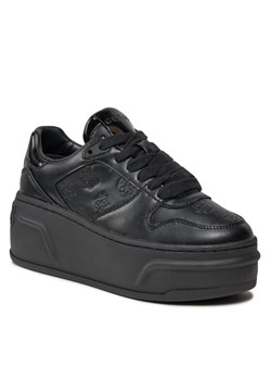 Sneakersy Guess Nolde FL8NOE ELE12 Czarny ze sklepu eobuwie.pl w kategorii Buty sportowe damskie - zdjęcie 183611851