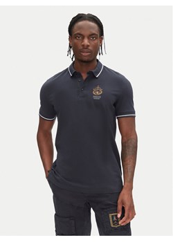 Aeronautica Militare Polo 251PO1850P191 Granatowy Slim Fit - id: 0000305409966 - marki Aeronautica Militare - 183612453 Aeronautica Militare Polo 251PO1850P191 Granatowy Slim Fit ze sklepu MODIVO w kategorii T-shirty męskie - zdjęcie 183612453
