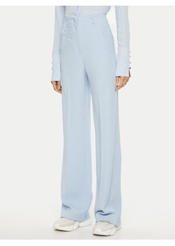 Patrizia Pepe Spodnie materiałowe 8P0685/A545-CA38 Błękitny Regular Fit ze sklepu MODIVO w kategorii Spodnie damskie - zdjęcie 183612512