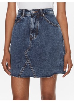 Hugo Spódnica jeansowa Getina 50507934 Granatowy Regular Fit ze sklepu MODIVO w kategorii Spódnice - zdjęcie 183612572
