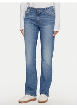 Mustang Jeansy Crosby 1013595 Niebieski Straight Fit ze sklepu MODIVO w kategorii Jeansy damskie - zdjęcie 183612593