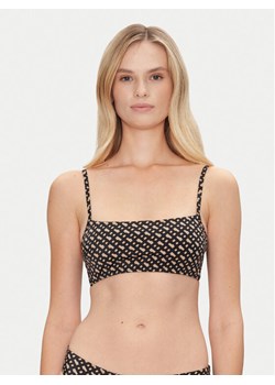 BOSS Góra od bikini Bb Monogram 50535267 Czarny Regular Fit ze sklepu MODIVO w kategorii Stroje kąpielowe - zdjęcie 183612611
