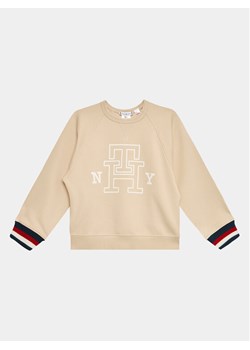 Tommy Hilfiger Bluza Revesible KS0KS00496 D Beżowy Regular Fit ze sklepu MODIVO w kategorii Bluzy chłopięce - zdjęcie 183612661