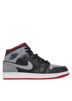 Nike Sneakersy Air Jordan 1 Mid DQ8426 006 Czarny ze sklepu MODIVO w kategorii Buty sportowe męskie - zdjęcie 183612693