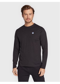 North Sails Longsleeve 692813 Czarny Regular Fit ze sklepu MODIVO w kategorii T-shirty męskie - zdjęcie 183612712