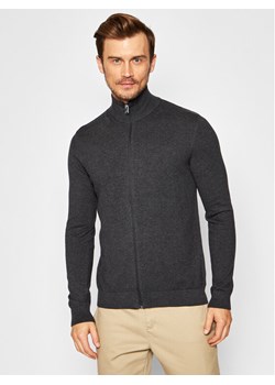 Selected Homme Kardigan Berg 16074688 Szary Regular Fit ze sklepu MODIVO w kategorii Swetry męskie - zdjęcie 183612782