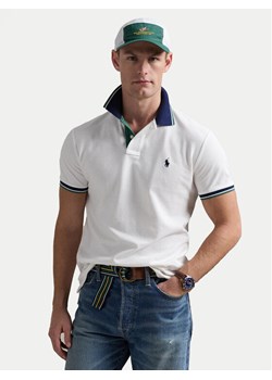 Polo Ralph Lauren Polo 710963479001 Biały Custom Slim Fit ze sklepu MODIVO w kategorii T-shirty męskie - zdjęcie 183612802