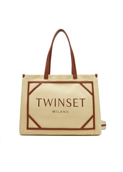 TWINSET Torebka 251TB7081 Beżowy ze sklepu MODIVO w kategorii Torebki damskie - zdjęcie 183612804