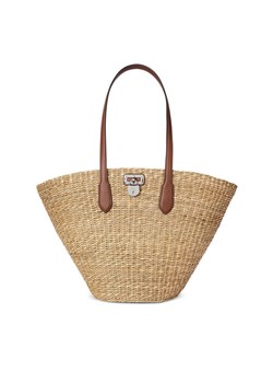 LAUREN RALPH LAUREN Torebka Tanner 431960443001 Beżowy ze sklepu MODIVO w kategorii Torby Shopper bag - zdjęcie 183612870