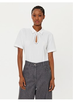 Liu Jo Bluzka WA5308 J4909 Biały Regular Fit ze sklepu MODIVO w kategorii Bluzki damskie - zdjęcie 183612894