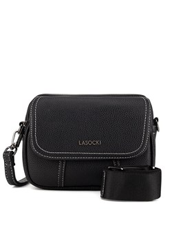 Lasocki Torebka LSK-K-067-06 Czarny ze sklepu MODIVO w kategorii Listonoszki - zdjęcie 183612940